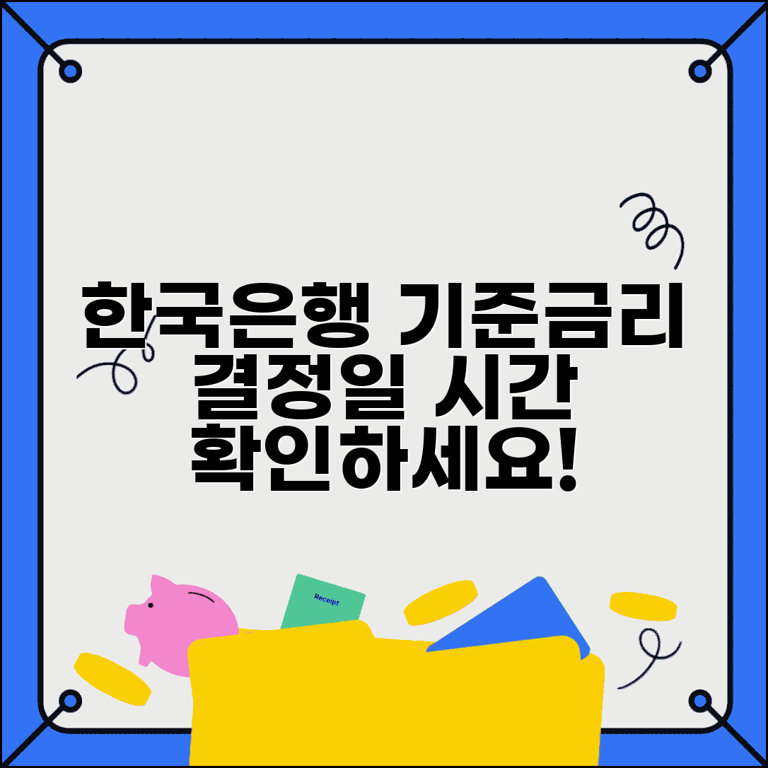 한국은행 기준금리 발표일 | 기준금리 결정 일정과 발표 시간