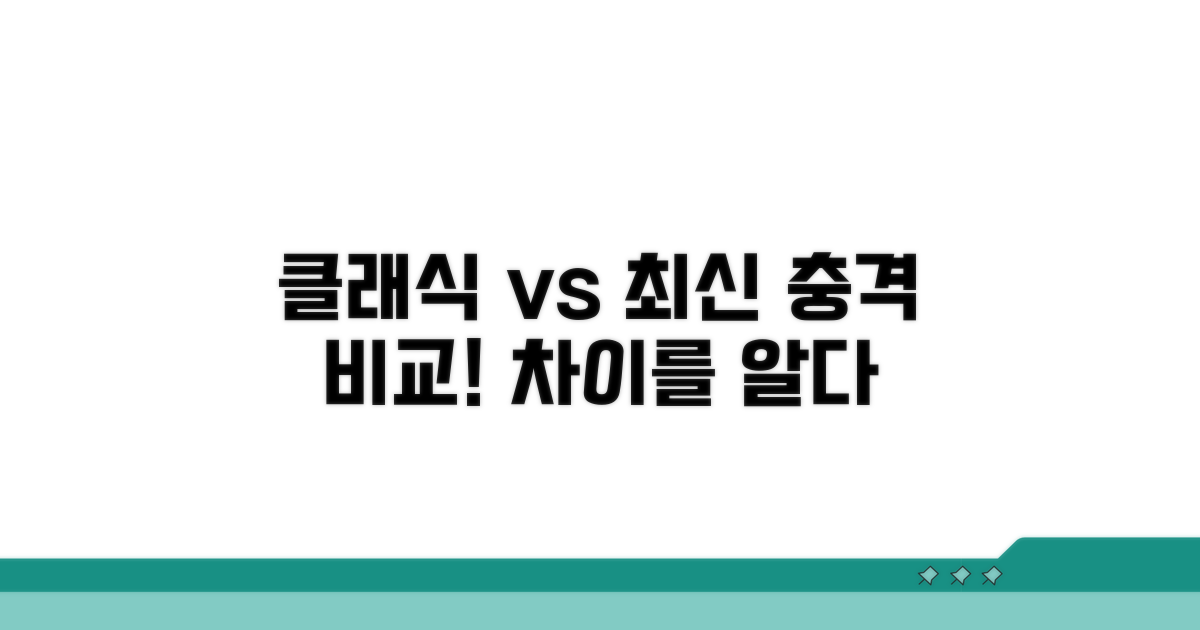 클래식 모델과 차이점 전격 비교
