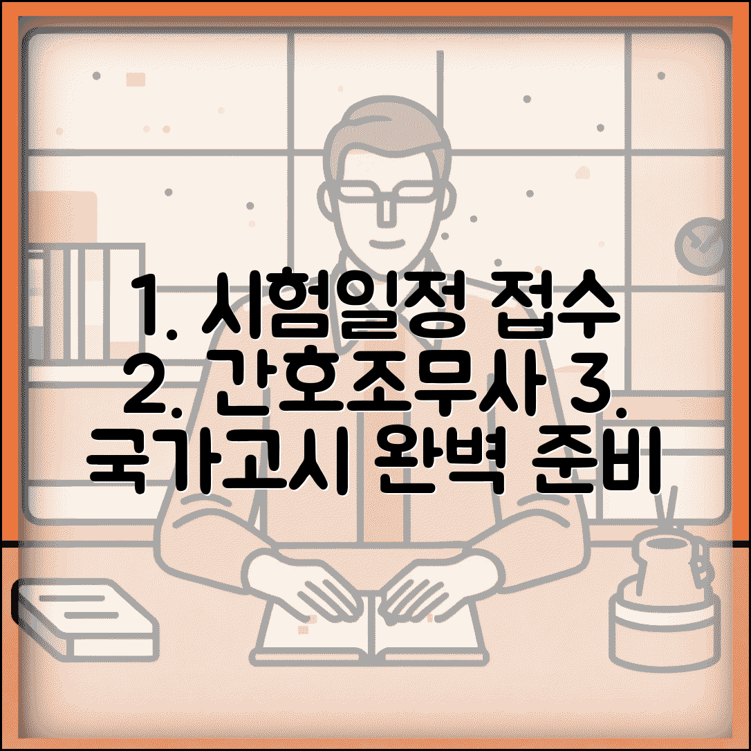 간호조무사 시험일정 접수방법 및 국가고시 준비