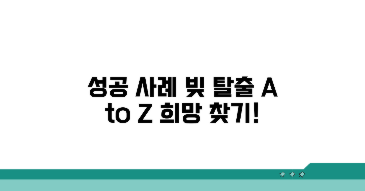 성공적인 채무조정 사례 속으로