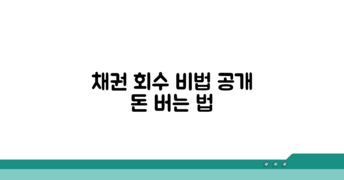 똑똑하게 채권 회수 성공하는 비법