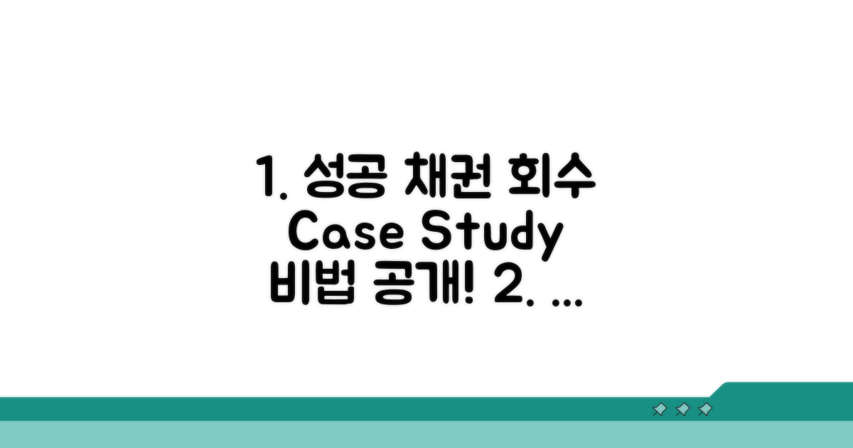 성공적인 채권 회수 사례 살펴보기