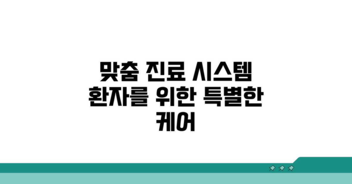 환자를 위한 맞춤 진료 시스템