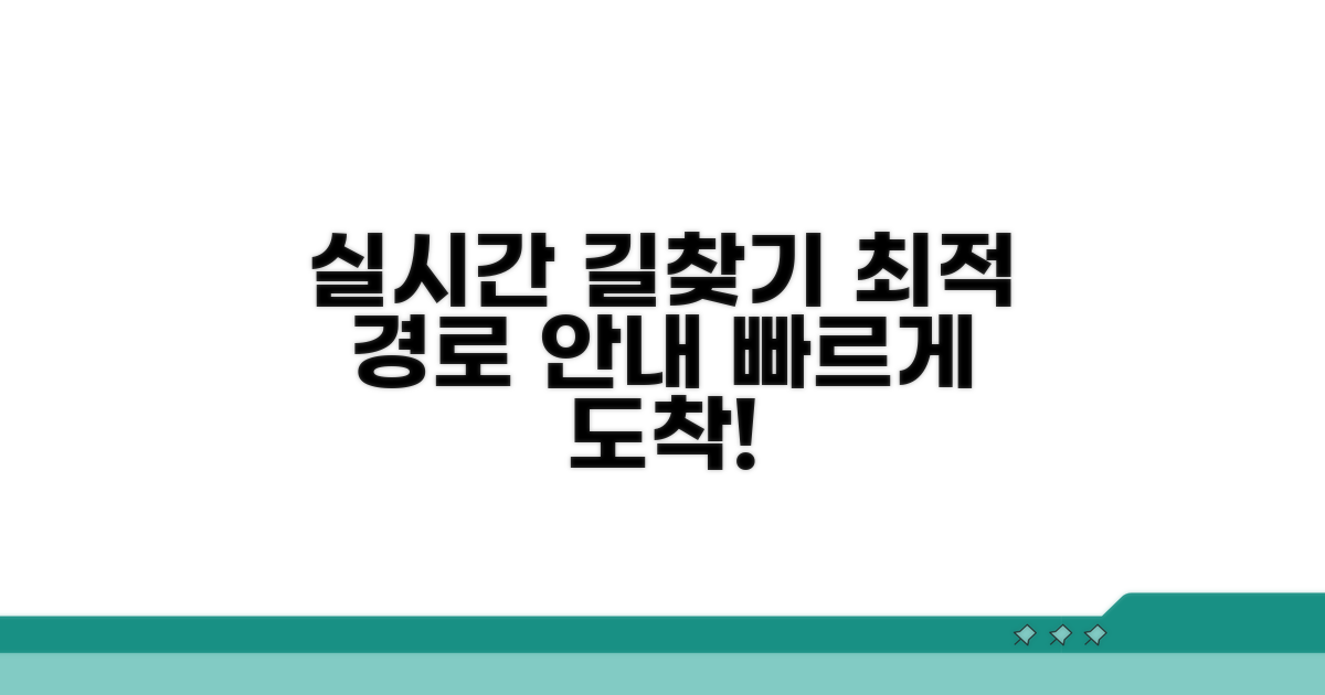 실시간 교통 정보, 길찾기 최적화