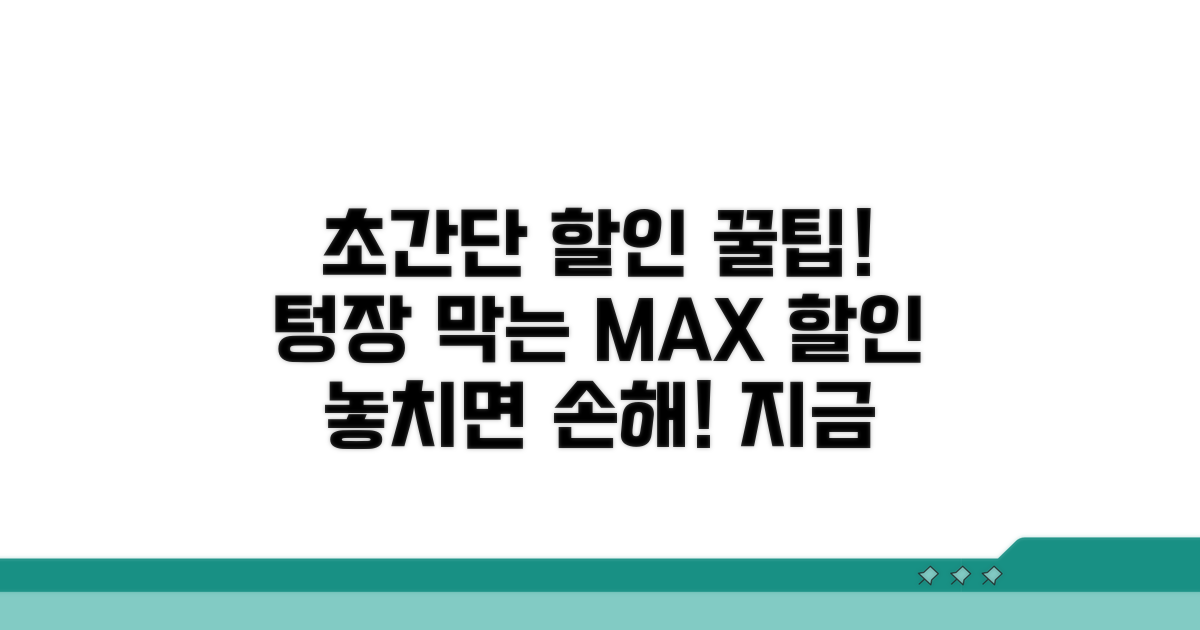 최대 할인받는 방법 완벽 가이드