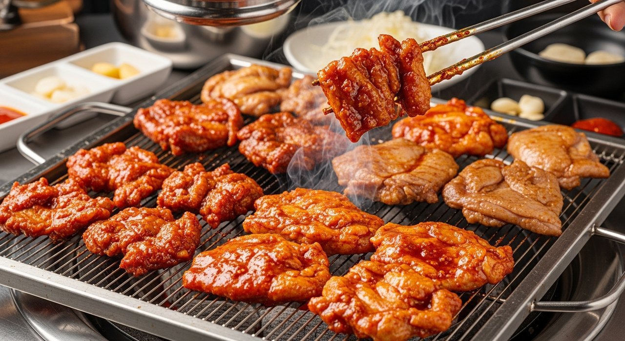 김포 풍무동 매콤달콤 숯불닭갈비 맛집 추천: 무한리필, 특제소스, 단체석, 주차무료 완벽