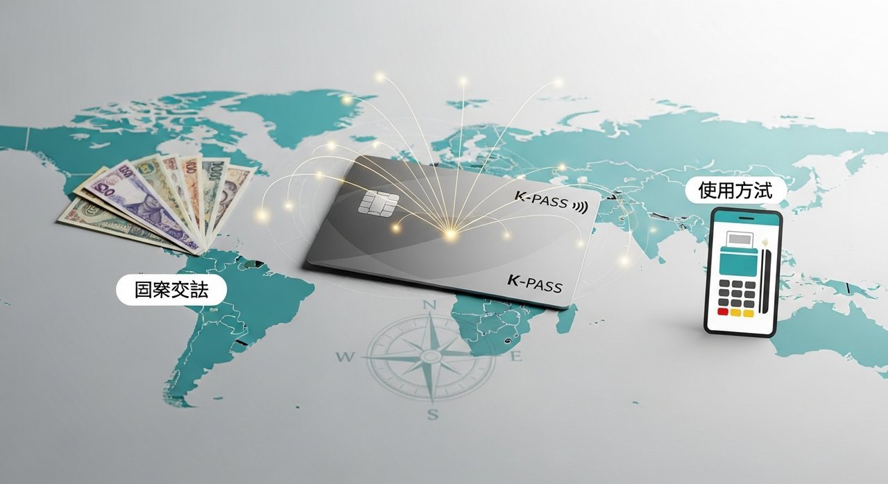 K패스 해외이용 국제호환 서비스, 사용국가·환율·방법 총정리
