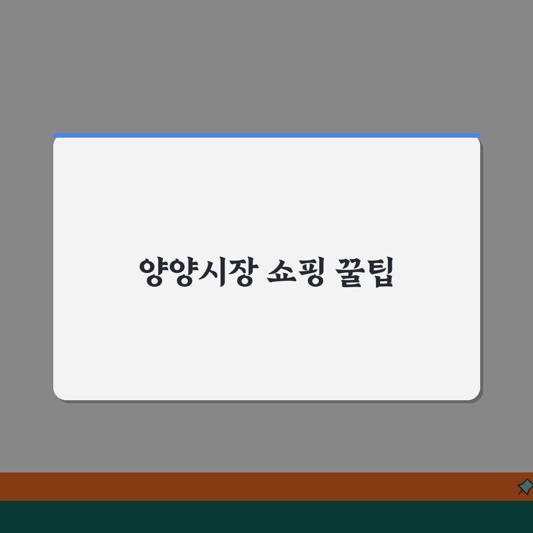 양양전통시장, 강원 양양 재래시장 송이버섯 해산물 특산품 추천해요!
